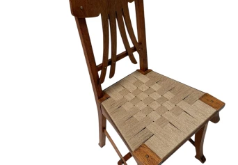 Chambre D'Artisan Chair by Gustave Serrurier-Bovy, 1895